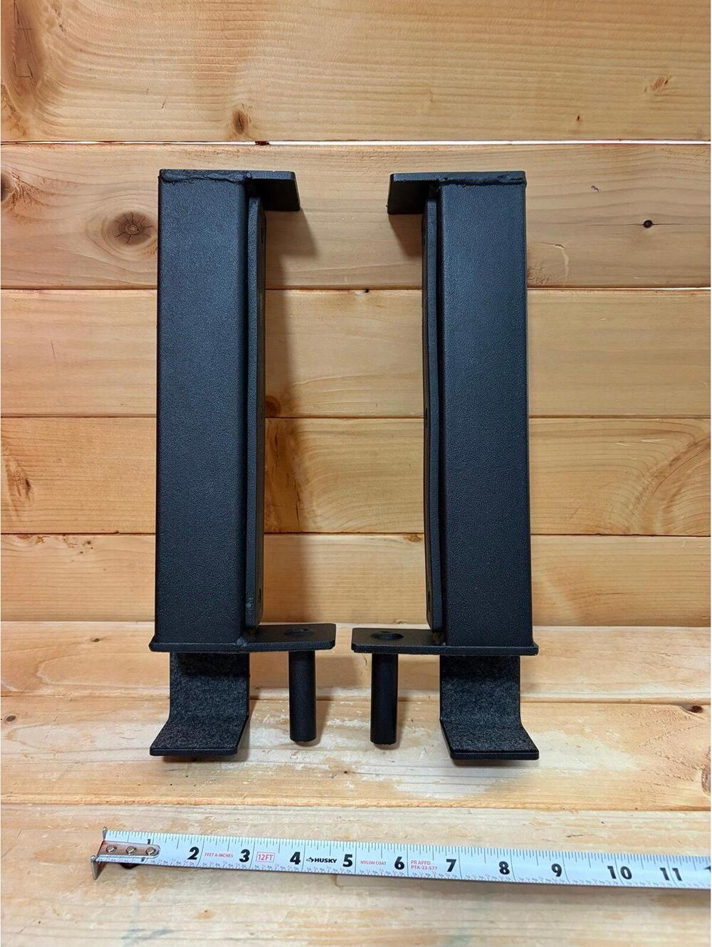 $60 Like new 2 x 2 Barbell Safety Catch Squat Rack Attachment with 5/8" Hole